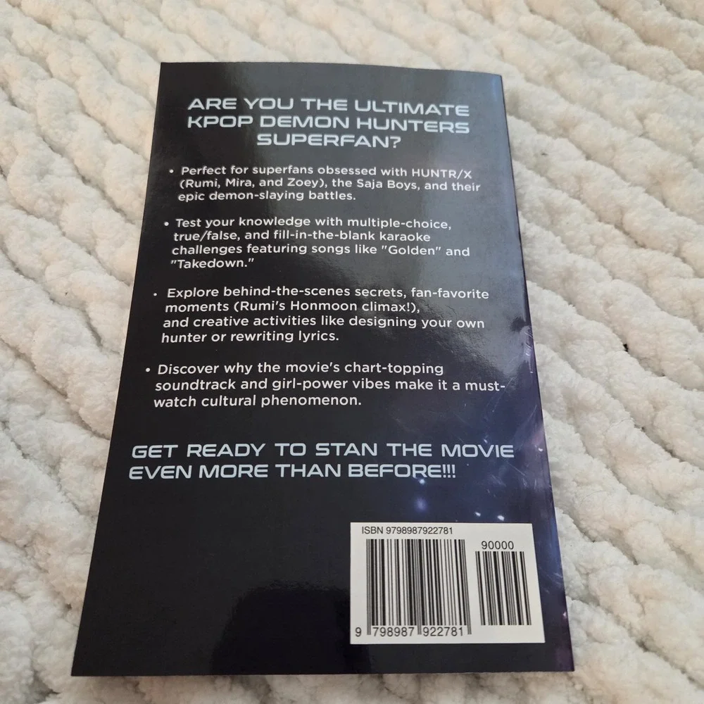 The Unofficial KPop Demon Hunters Guide Trivia, Facts & Challenges Activity Book